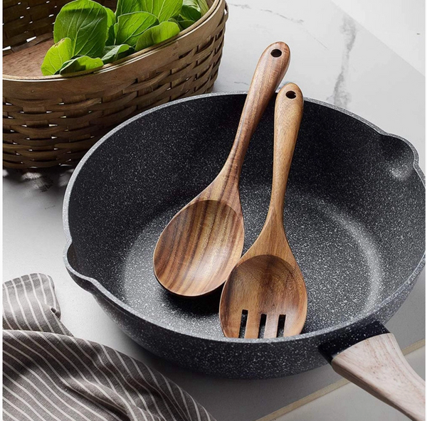 Wooden Salad Serving Set
