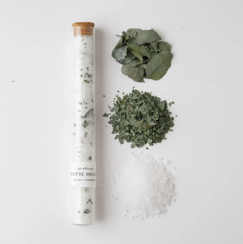 Bath Soak: Sea Salt + Eucalyptus