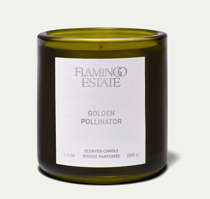 Golden Pollinator Candle