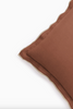 Rust Linen Pillow