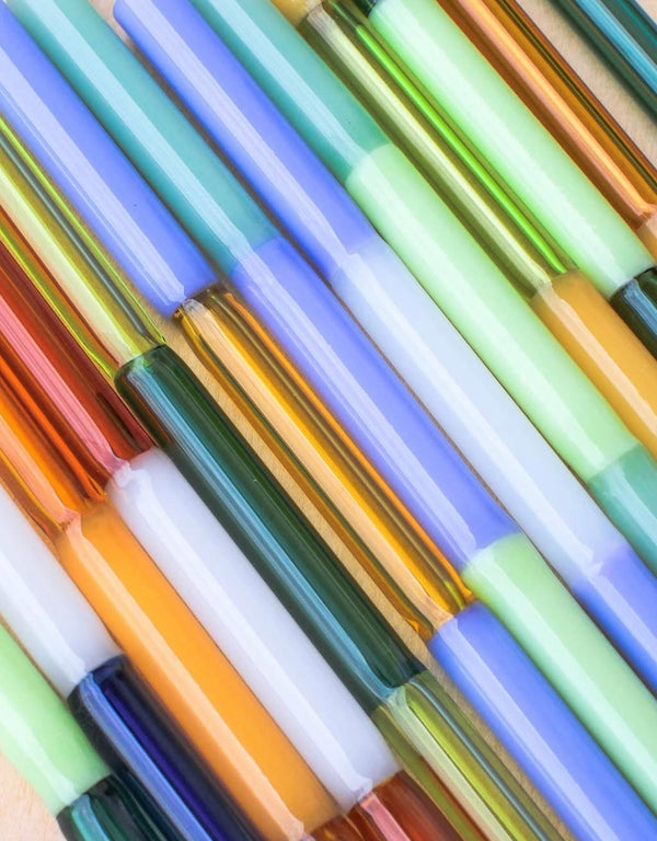 Colorblock Straw