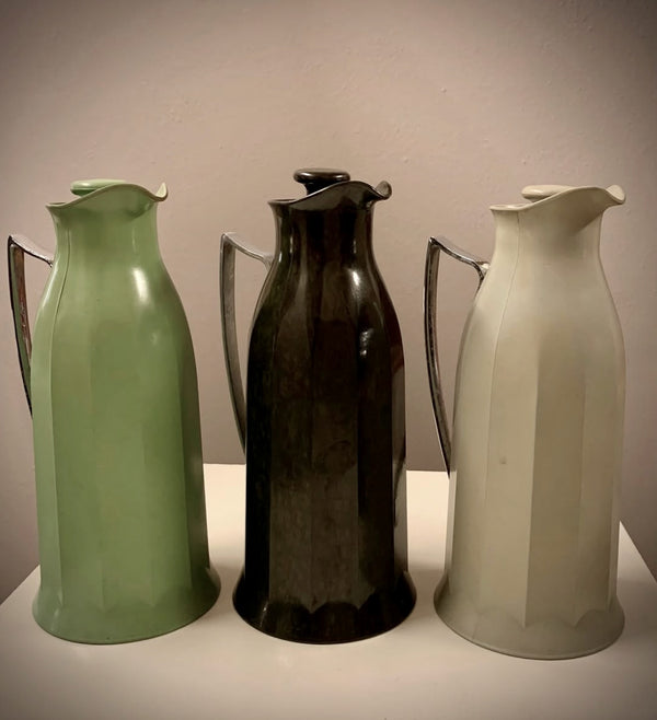 1920s English Bakelite & Chrome Pitcher