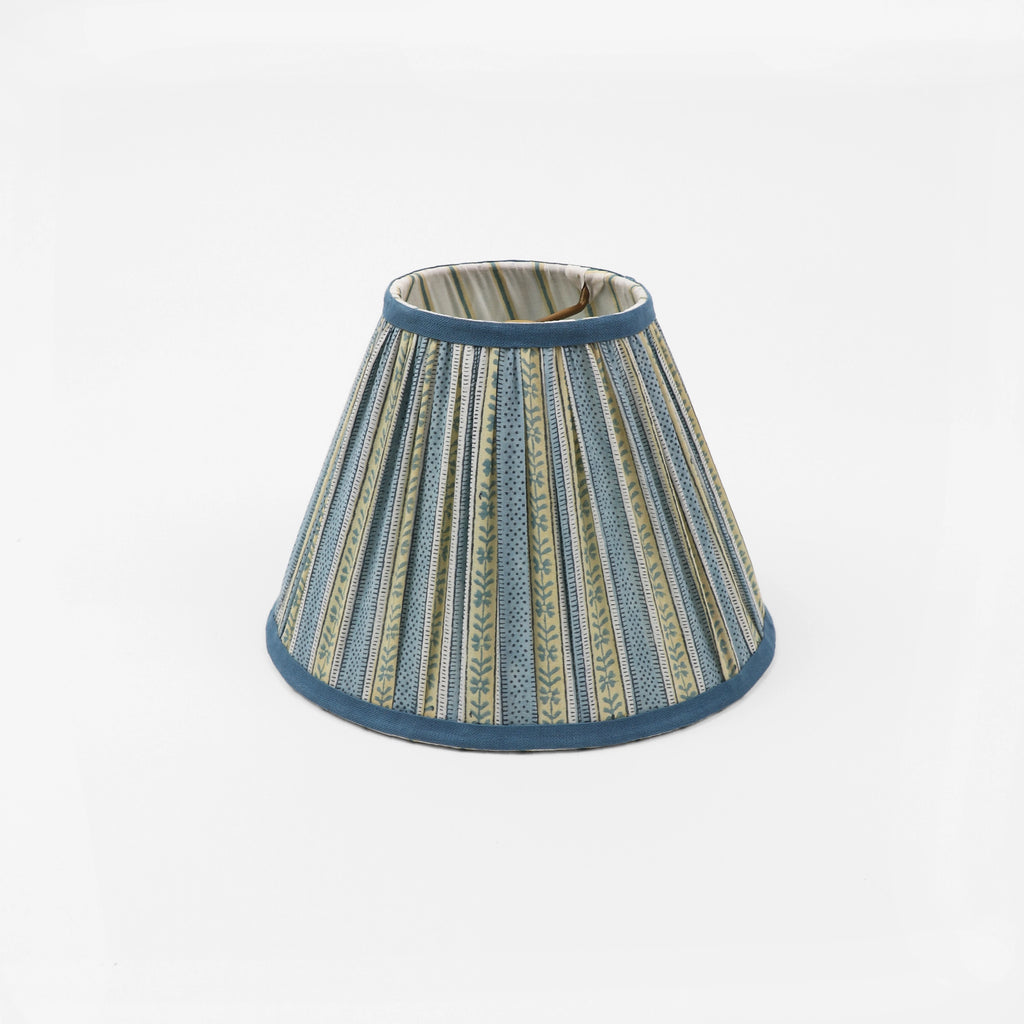 Block Print Lamp Shade | Dusk Stripe