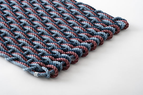 Glacier/Pom/Navy Rope Doormat