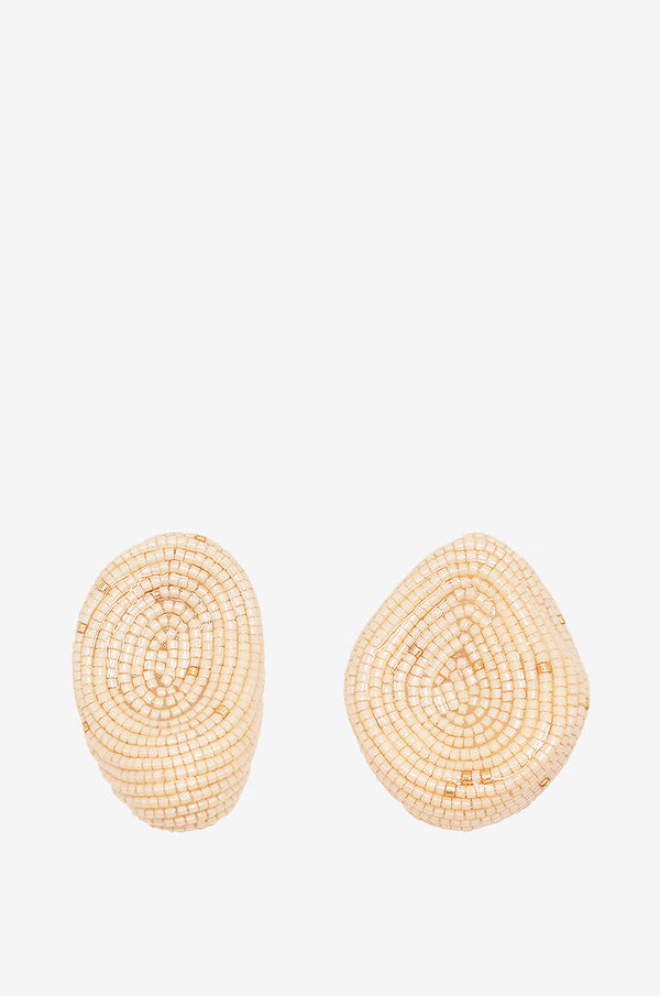 Nulli Earrings | Cream