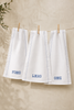 Cheeky Monogram Tea Towel