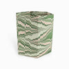 Hand-Printed Basket Bin