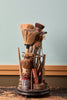 Old Brushes Under Cloche