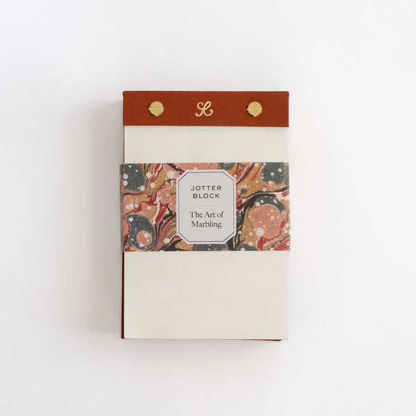 Marbled Jotter Block