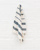 Dash Cotton Towel | Natural/Navy