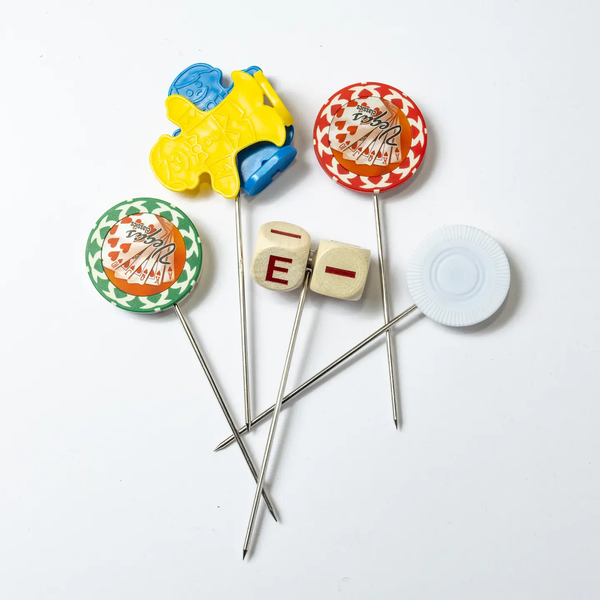 Vintage Game Piece Cocktail Picks