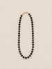 Black Czech Glass Necklace