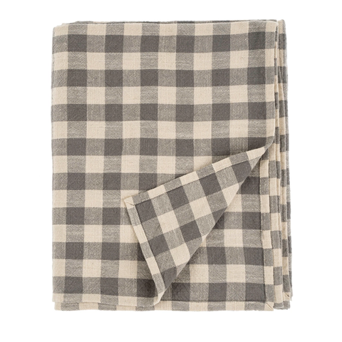 Dove Gingham Tablecloth