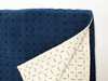 Stitched Throw | Indigo
