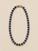 Blue Czech Glass Necklace