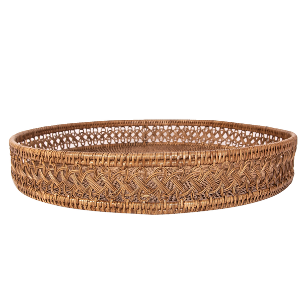 Braided Round Tray