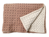 Stitched Throw | Clay