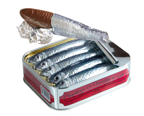 Tin of Chocolate Sardines