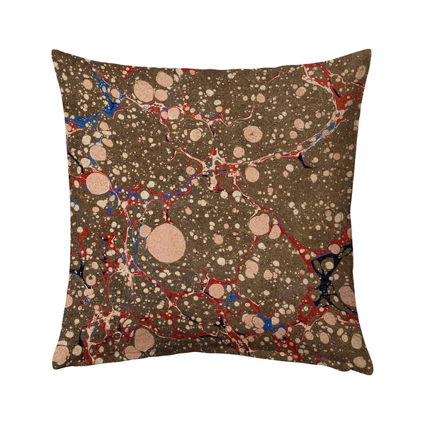 Vienna Marbled Linen Pillow