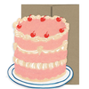 Party Cake Card