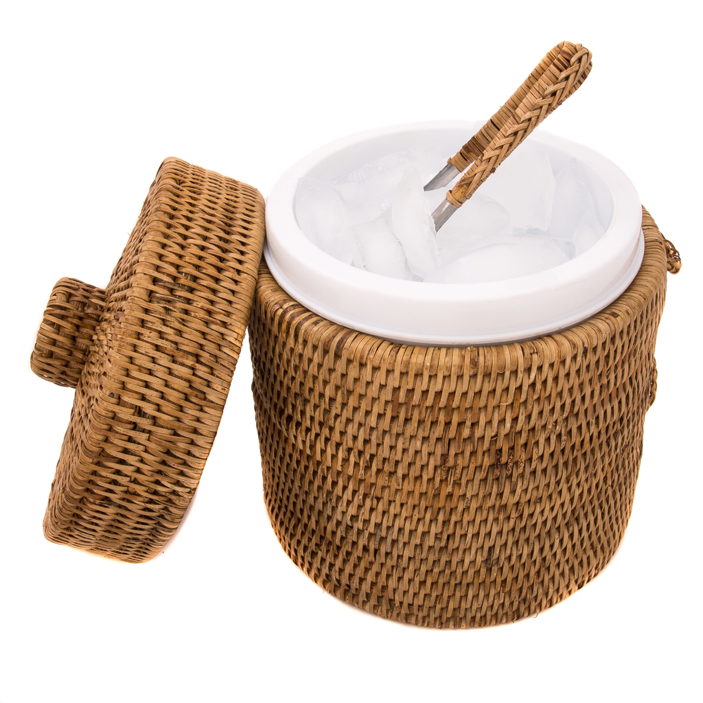 Ice Bucket with Tongs