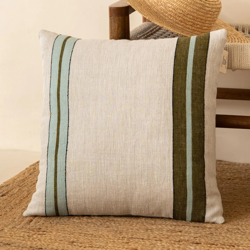 Varsity Linen Pillow