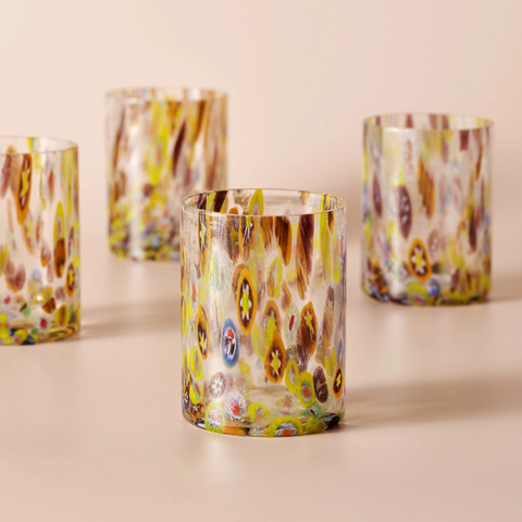 Confetti Glass Tumbler