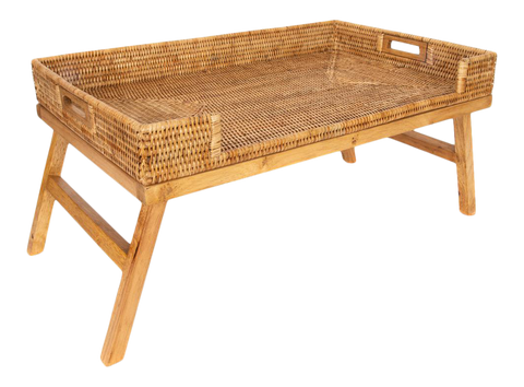 Woven Rattan Serving Tray