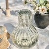 Hand-Blown Fluted Carafe Set