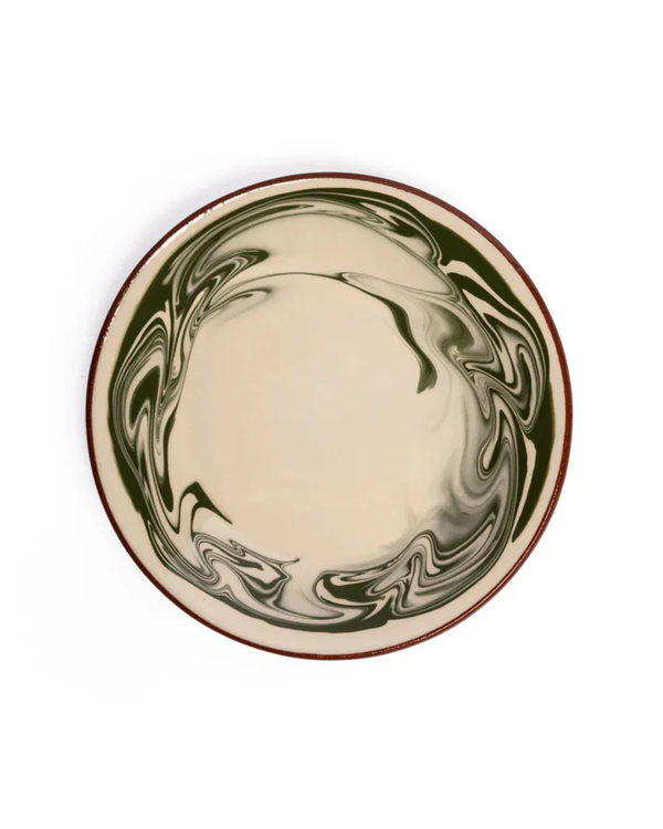 Hand-Marbled Dinner Plate