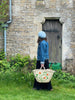 Hand Embroidered Market Basket