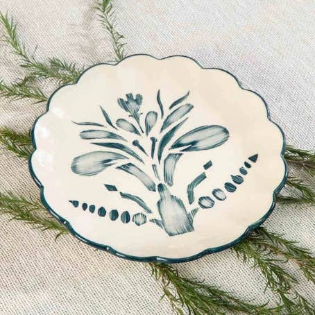 Indigo Garden Side Plate