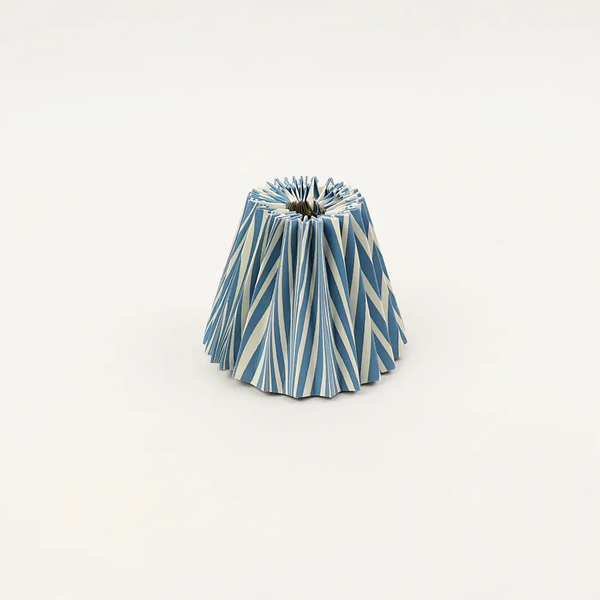 Marble Pleated Lamp Shade