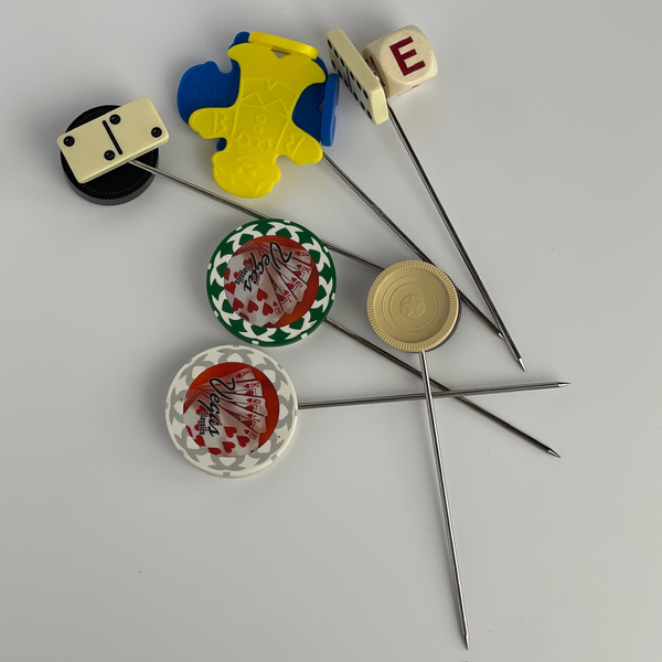 Vintage Game Piece Cocktail Picks