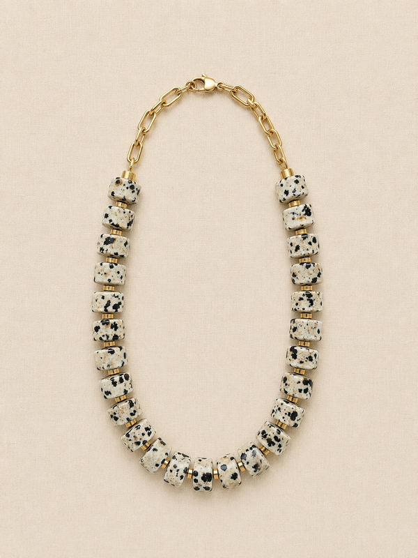 Dalmatian Jasper Necklace