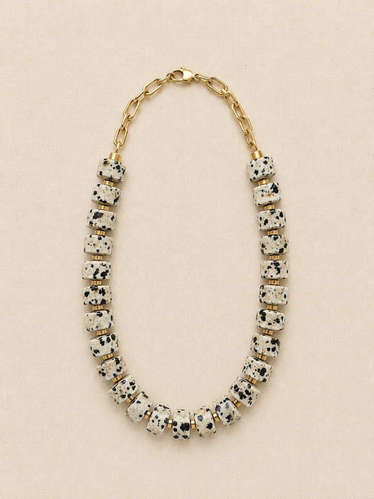 Dalmatian Jasper Necklace
