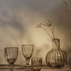 Hand-Blown Fluted Carafe Set