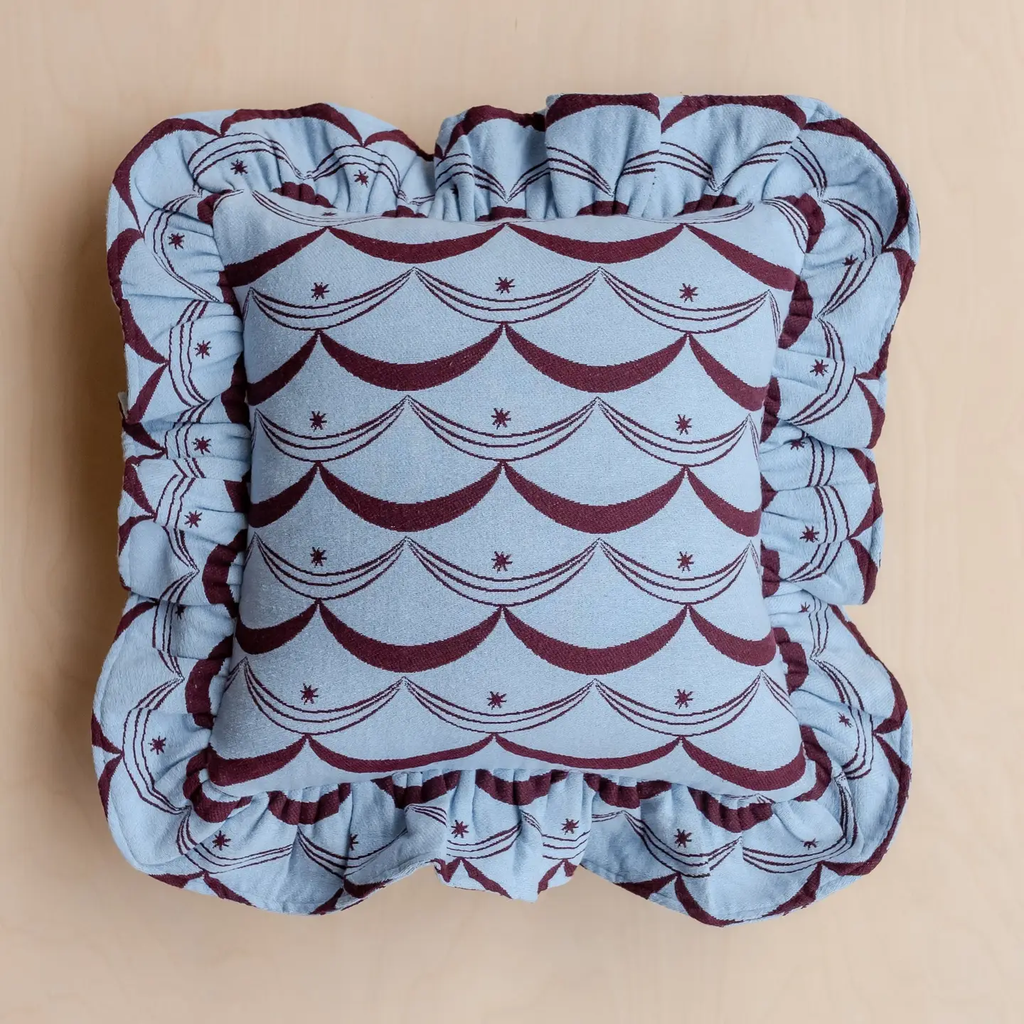 Cornflower Eclipse Pillow