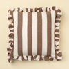 Cocoa Cabana Stripe Pillow