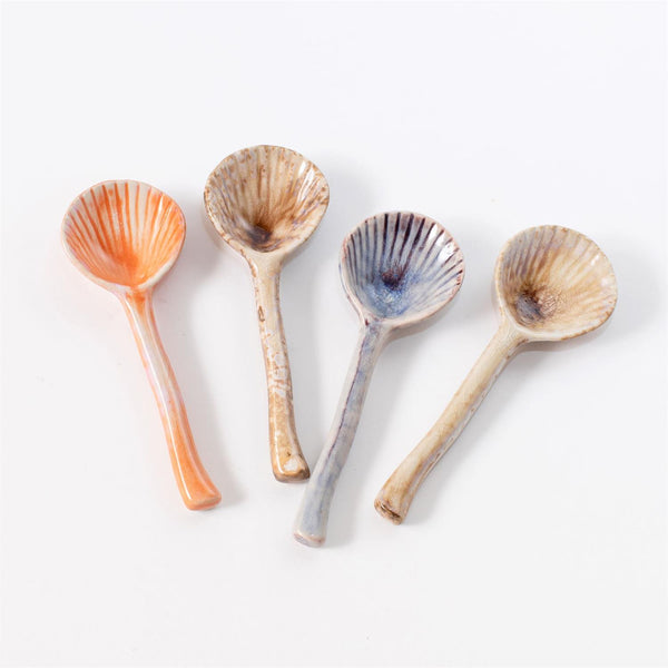 Stoneware Shell Spoon
