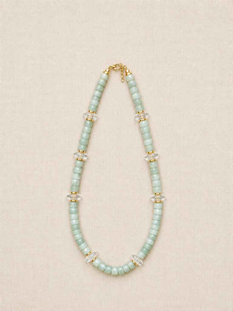 Aventurine & Quartz Necklace