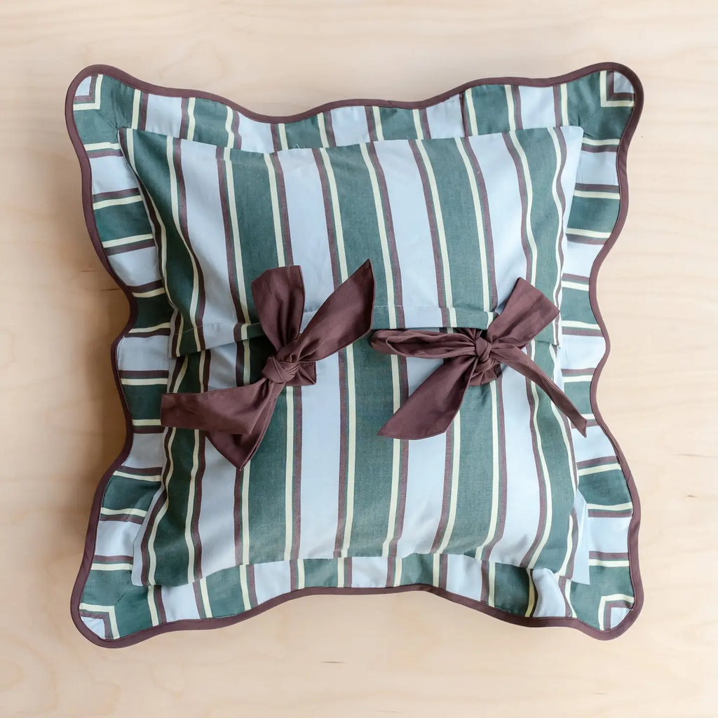 Striped Tie Pillow