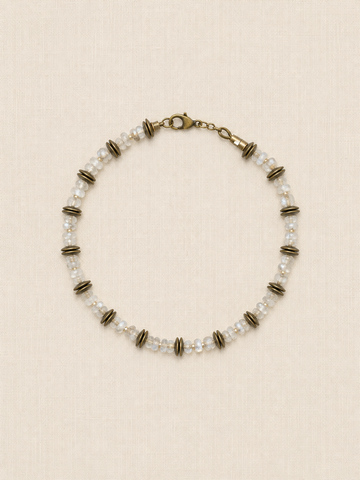 Czech Glass & Brass Necklace