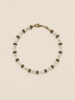 Czech Glass & Brass Necklace