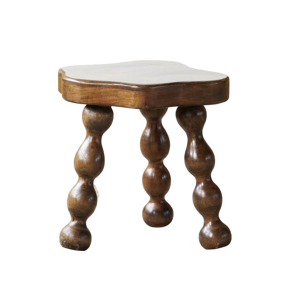 Wooden Bobbin Stool