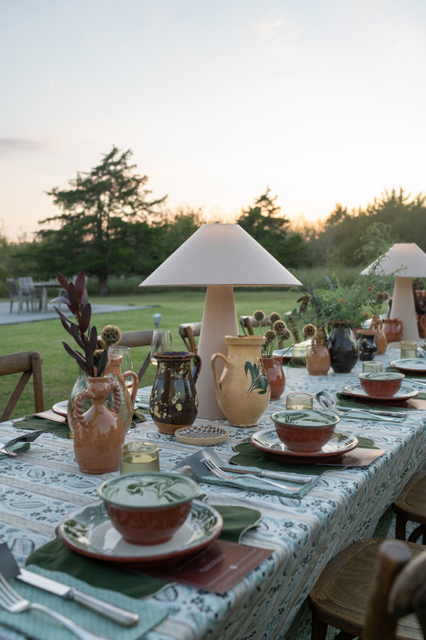 Linen Table Lamp with Shade