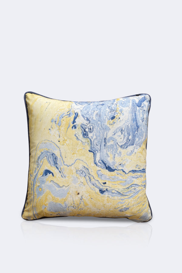 Marbleized Cotton Pillow