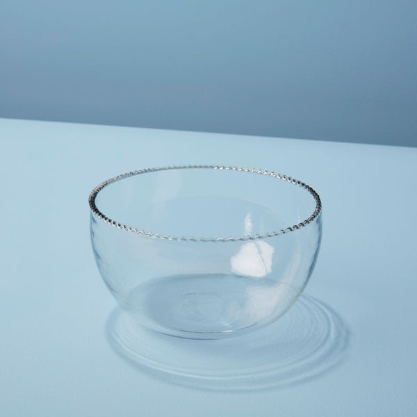 Beaded Glass Bowl