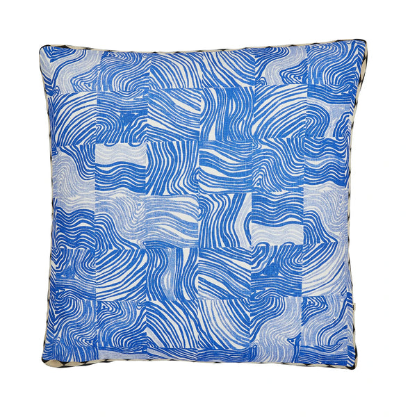 Tide Pillow | Klein Blue