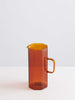 Glass Coucou Pitcher | Amber